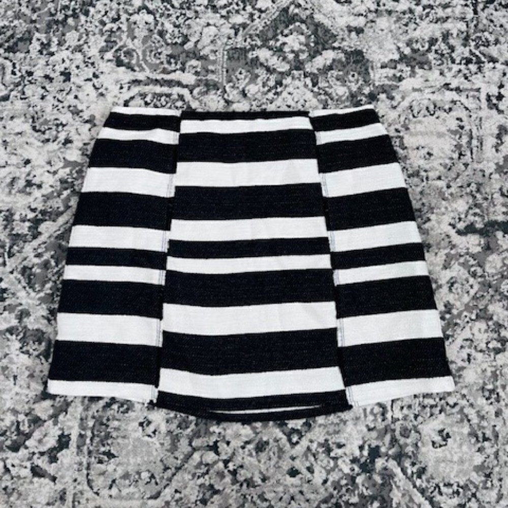 LOFT nautical striped skirt - size 14